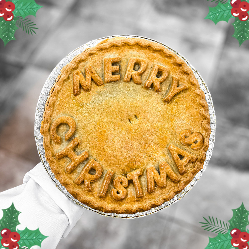 "Merry Christmas" Family Pie