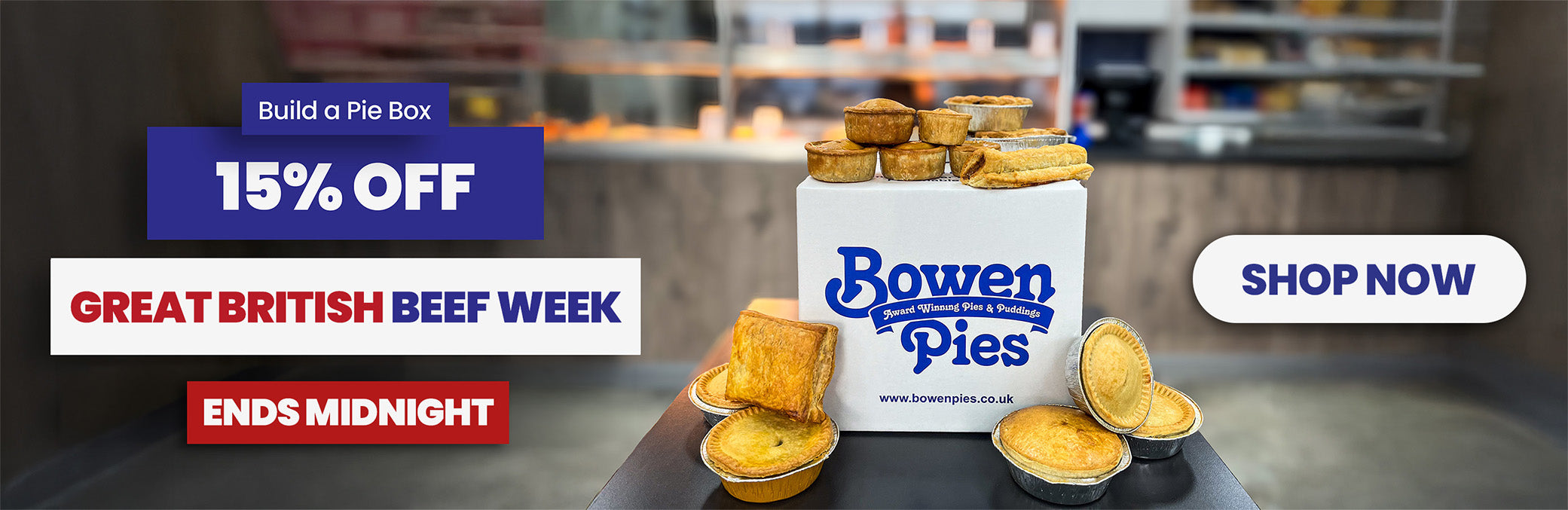 Traditional British Pies delivered by post. Order pies online today for UK delivery.
