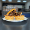 A traditional homemade Steak and stilton pie. Chunky UK steak pie filling with tangy stilton blue cheese.The best pie shop UK. Get pies by post with our pie delivery service. 