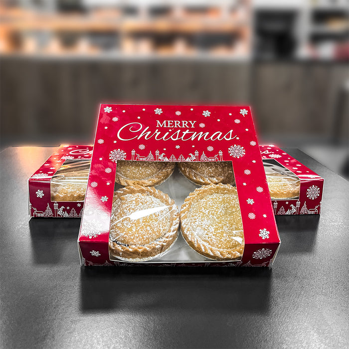 Buy mince pies online for delivery across the UK. Luxury, brandy mince pies, hand made and delivered to your door. Mince pies by post.