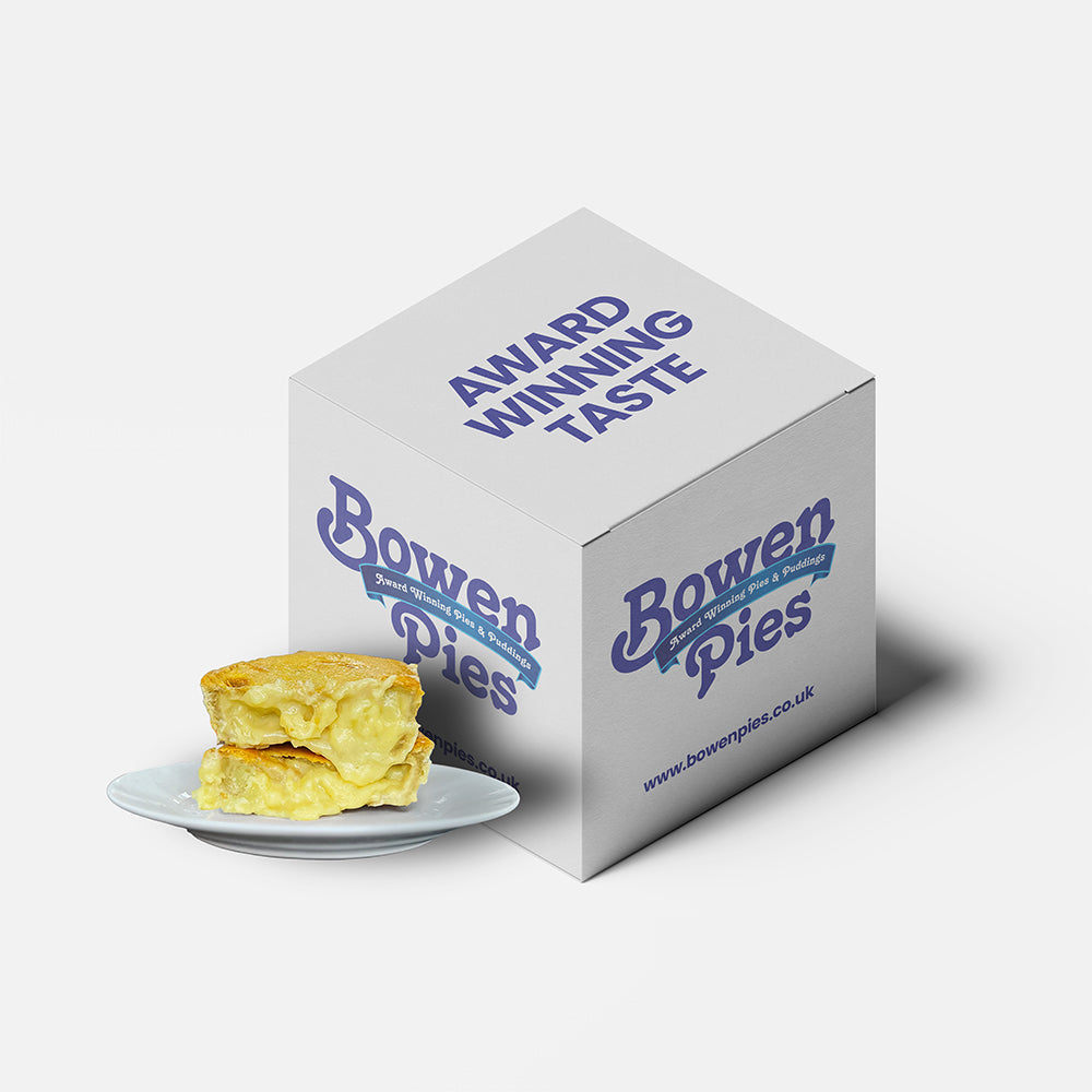 Buy cheese and onion pie online. Filled with quality British ingredients, our traditional cheese and onion pie is the best in the UK. Order now for cheese and onion pie delivery.