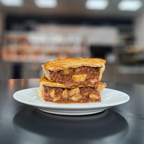 Buy meat & potato pies UK - traditional, mouthwatering meat and potato pies delivered across the UK. Handmade, baked fresh to order. Get the best meat and potato pie delivered to your home today.